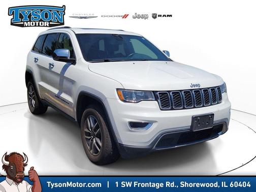 Bright White Clearcoat 2021 Jeep Grand Cherokee Limited