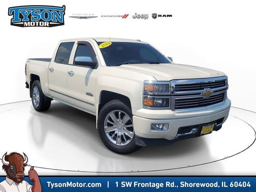 White Diamond Clearcoat 2014 Chevrolet Silverado 1500 High Country