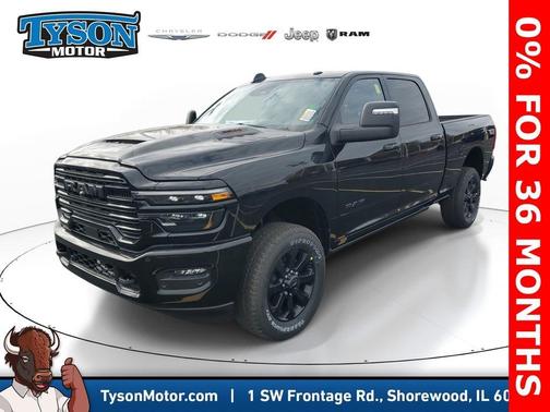 Black 2026 RAM 2500 Laramie