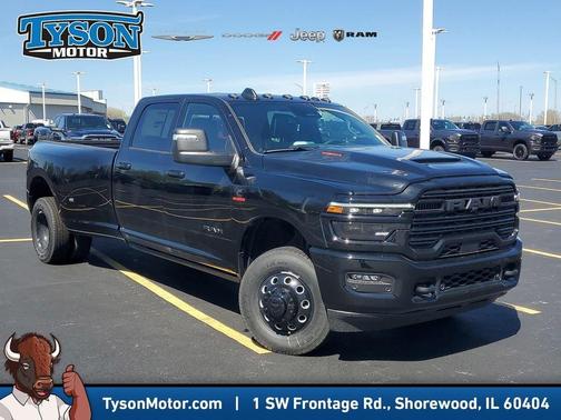 Black 2026 RAM 3500 Laramie