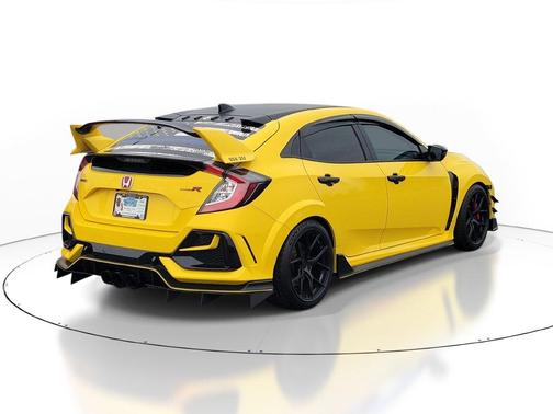 Yellow 2021 Honda Civic Type R Limited Edition