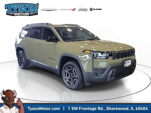 Green 2026 Jeep Cherokee Laredo