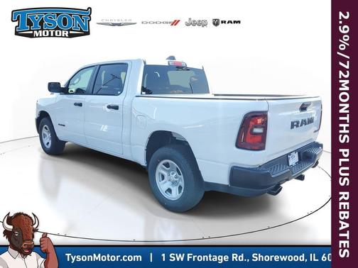 White 2026 RAM 1500 Tradesman