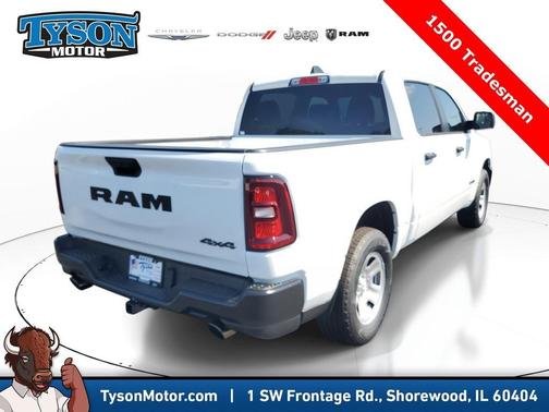 White 2026 RAM 1500 Tradesman