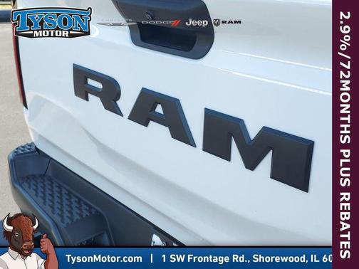 White 2026 RAM 1500 Tradesman