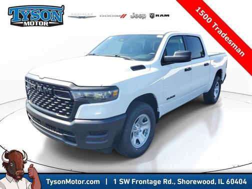 White 2026 RAM 1500 Tradesman