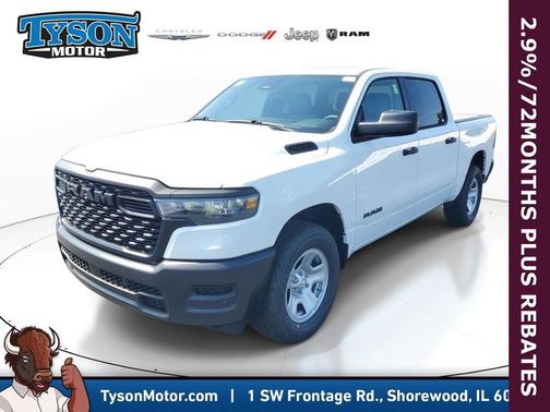 White 2026 RAM 1500 Tradesman