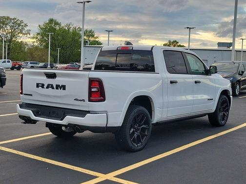 White 2026 RAM 1500 Laramie