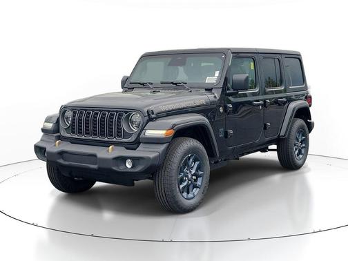 Black 2026 Jeep Wrangler Sport