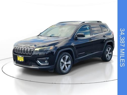 Diamond Black 2019 Jeep Cherokee Limited
