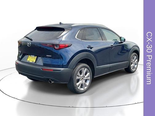 Deep Crystal Blue Mica 2021 Mazda CX-30 Premium Package