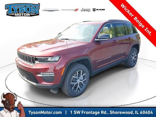 Red 2025 Jeep Grand Cherokee Limited