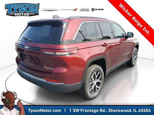 Red 2025 Jeep Grand Cherokee Limited
