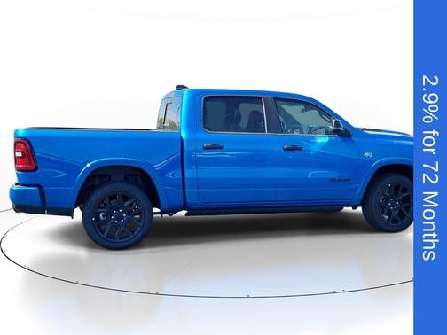 Blue 2026 RAM 1500 Laramie
