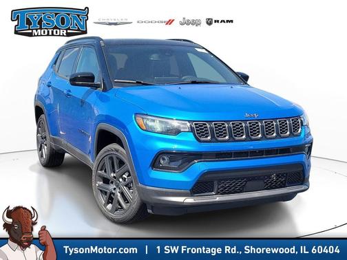 Blue 2026 Jeep Compass Limited
