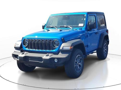 Blue 2026 Jeep Wrangler Sport