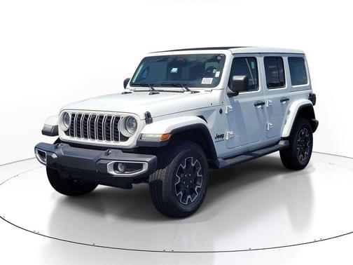 White 2026 Jeep Wrangler Sahara