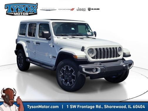 White 2026 Jeep Wrangler Sahara