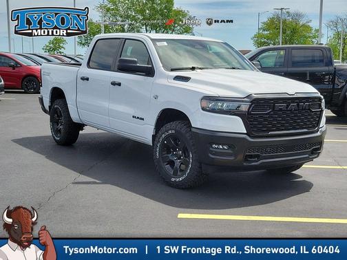 White 2026 RAM 1500 Tradesman