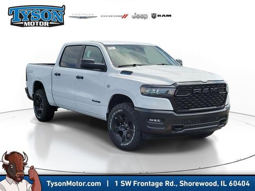 White 2026 RAM 1500 Tradesman