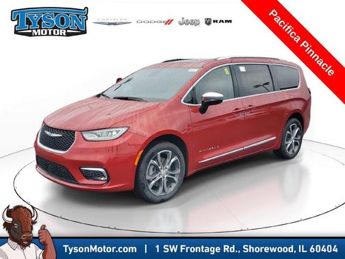 Red 2026 Chrysler Pacifica Pinnacle