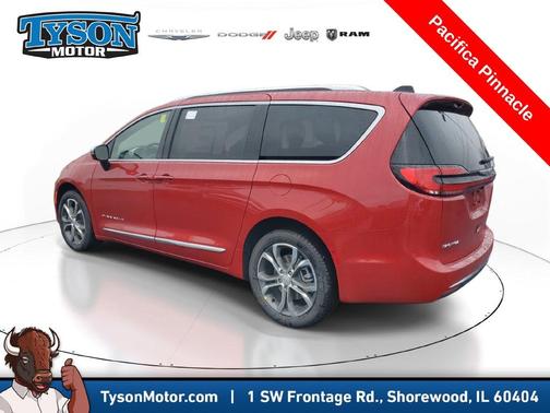 Red 2026 Chrysler Pacifica Pinnacle