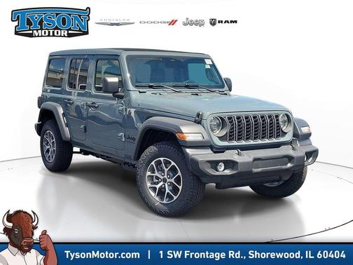 Gray 2026 Jeep Wrangler Sport