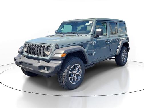 Gray 2026 Jeep Wrangler Sport
