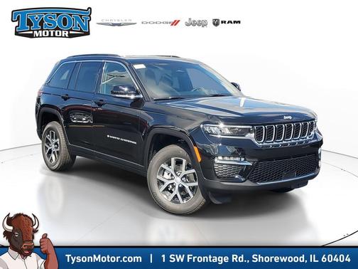 Diamond Black 2025 Jeep Grand Cherokee Limited