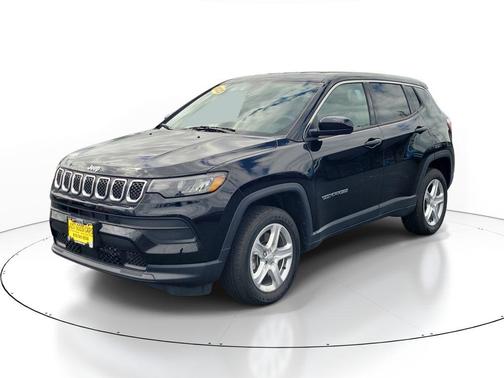 Diamond Black 2023 Jeep Compass Sport