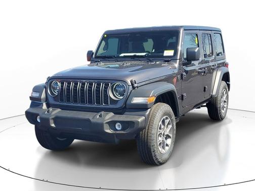 Gray 2026 Jeep Wrangler Sport
