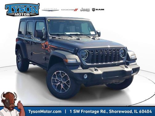 Gray 2026 Jeep Wrangler Sport