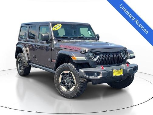 Granite Crystal Clearcoat Metallic 2020 Jeep Wrangler Unlimited Rubicon