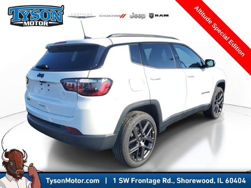 White 2026 Jeep Compass Latitude