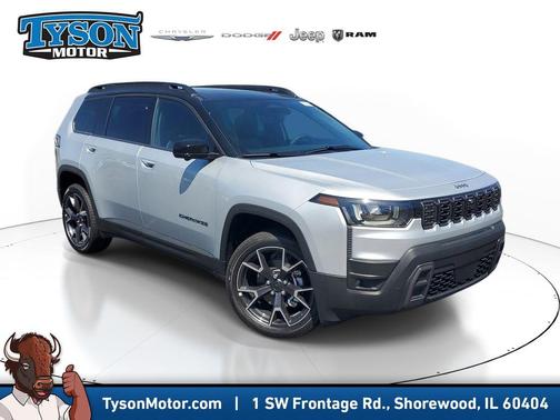 Silver 2026 Jeep Cherokee Overland