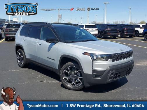 Silver 2026 Jeep Cherokee Overland