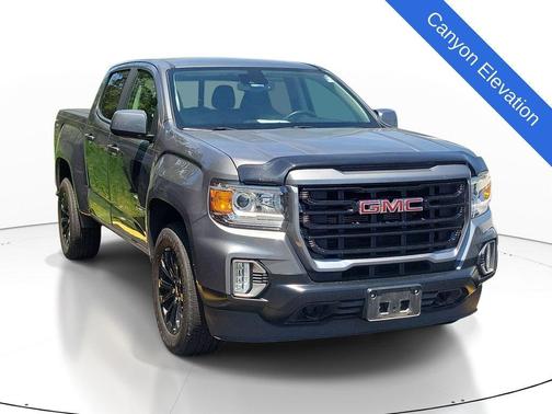 Steel Metallic 2021 GMC Canyon Elevation