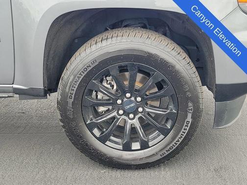Steel Metallic 2021 GMC Canyon Elevation