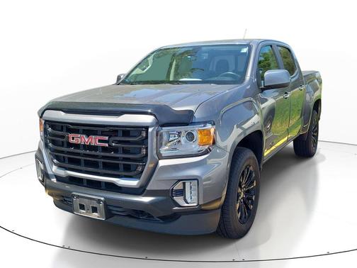 Steel Metallic 2021 GMC Canyon Elevation
