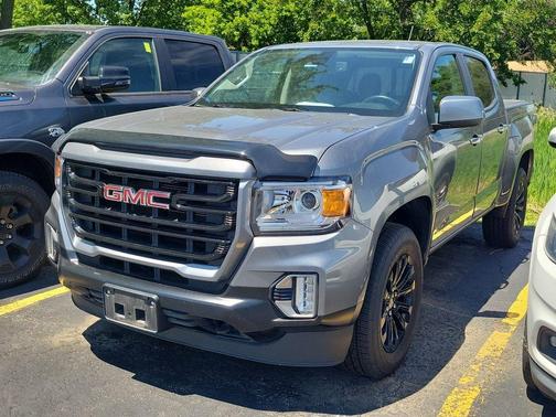 Steel Metallic 2021 GMC Canyon Elevation
