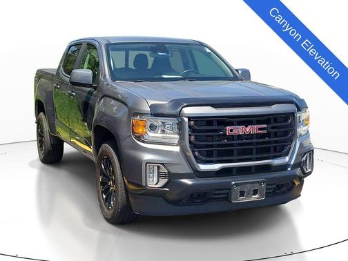 Steel Metallic 2021 GMC Canyon Elevation