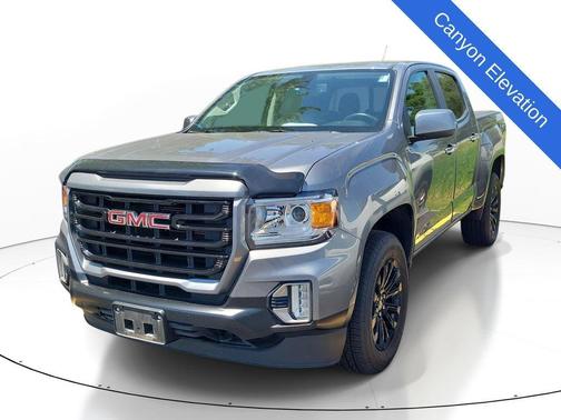 Steel Metallic 2021 GMC Canyon Elevation