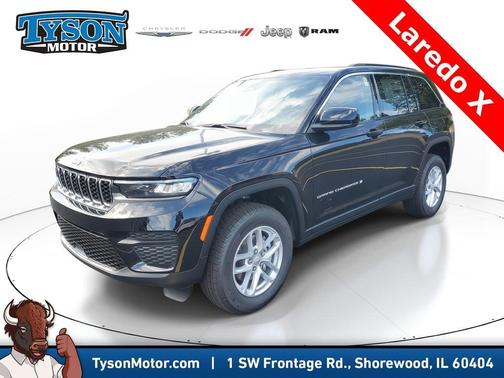 Black 2025 Jeep Grand Cherokee Laredo X