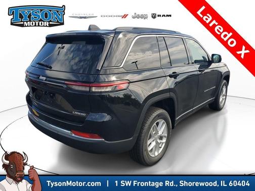 Black 2025 Jeep Grand Cherokee Laredo X