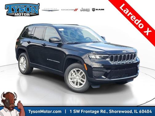 Black 2025 Jeep Grand Cherokee Laredo X