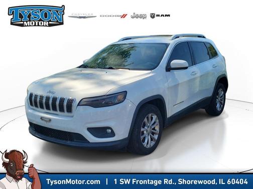 Bright White Clearcoat 2019 Jeep Cherokee Latitude