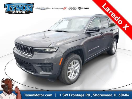 Gray 2025 Jeep Grand Cherokee Laredo X