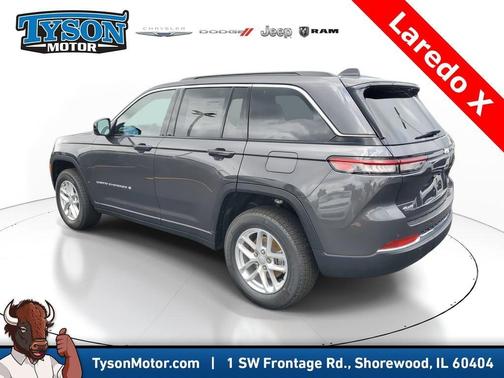 Gray 2025 Jeep Grand Cherokee Laredo X