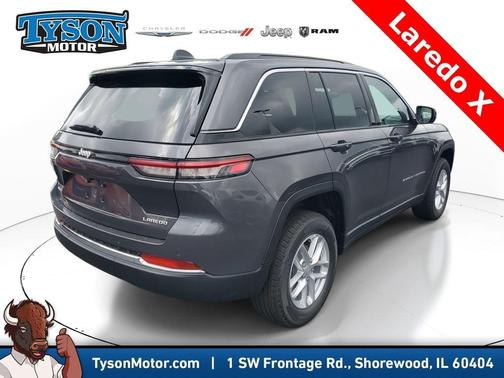 Gray 2025 Jeep Grand Cherokee Laredo X