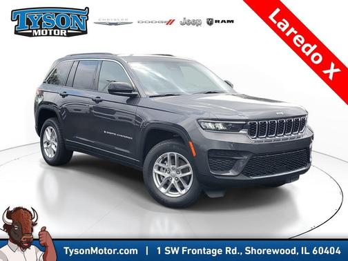 Gray 2025 Jeep Grand Cherokee Laredo X